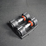 Adjustable Dumbell Set 3-15lbs (Pair)